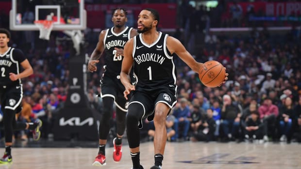 Brooklyn Nets forward Mikal Bridges